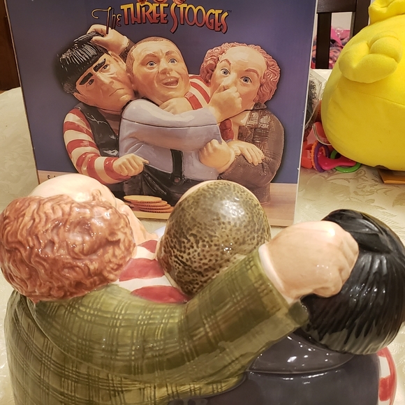 Clay Art Other - Three Stooges Cookie Jar